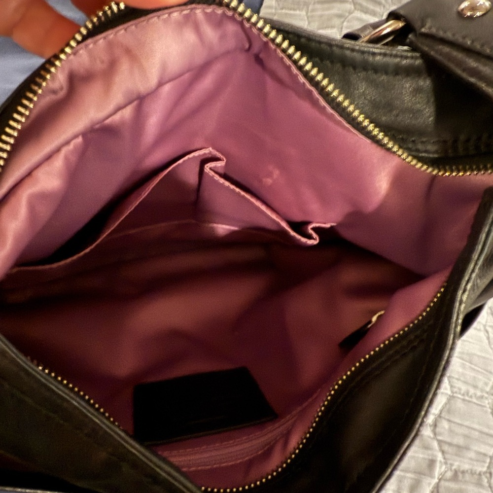Coach Black Leather Hobo Bag - Picture 13 of 13